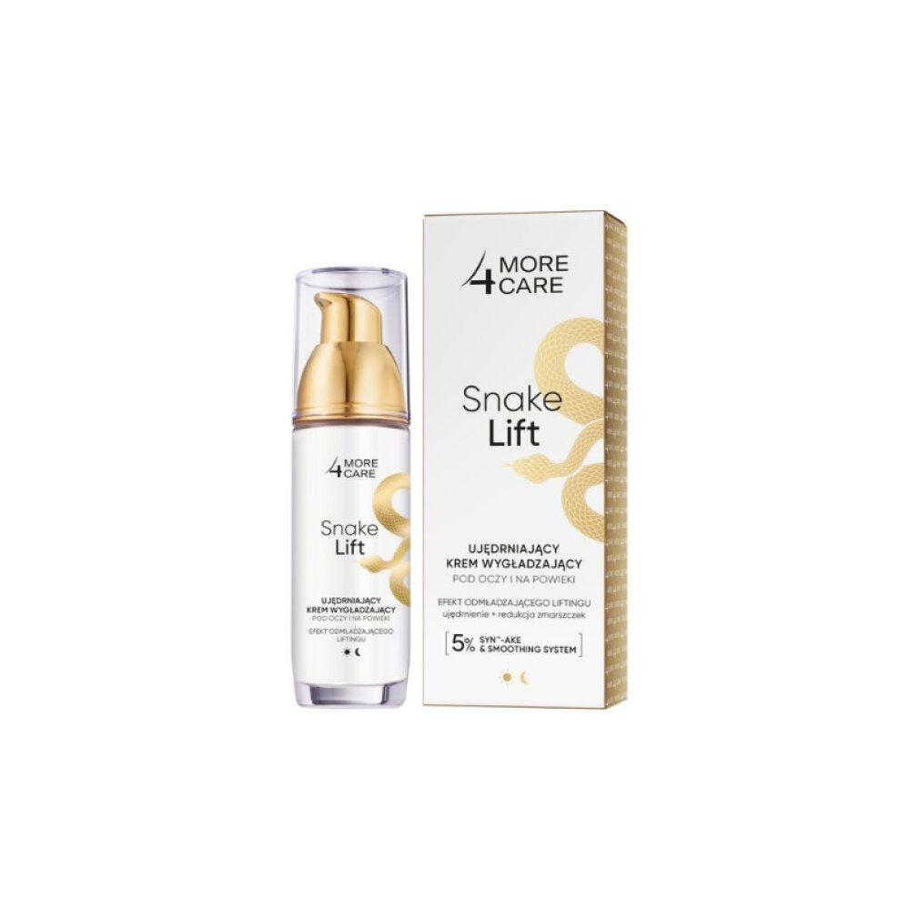 Long4lashes Augencreme More4Care Snake Lift Straffende Glättende Augen- und Augenlidcreme