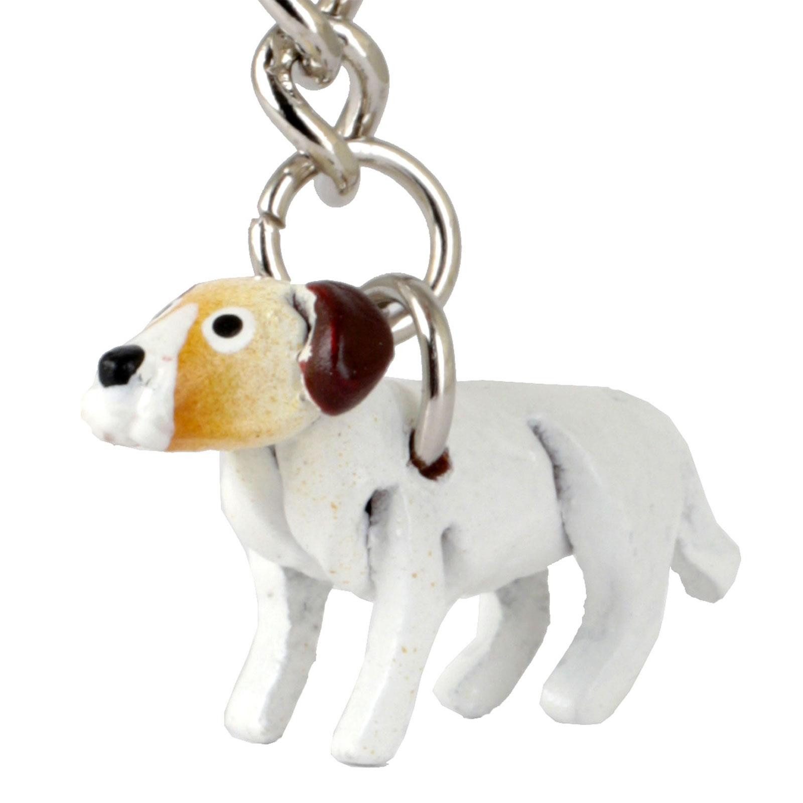 Schlüsselanhänger Set Jack Russell Terrier Schlüsselanhänger aus Leder