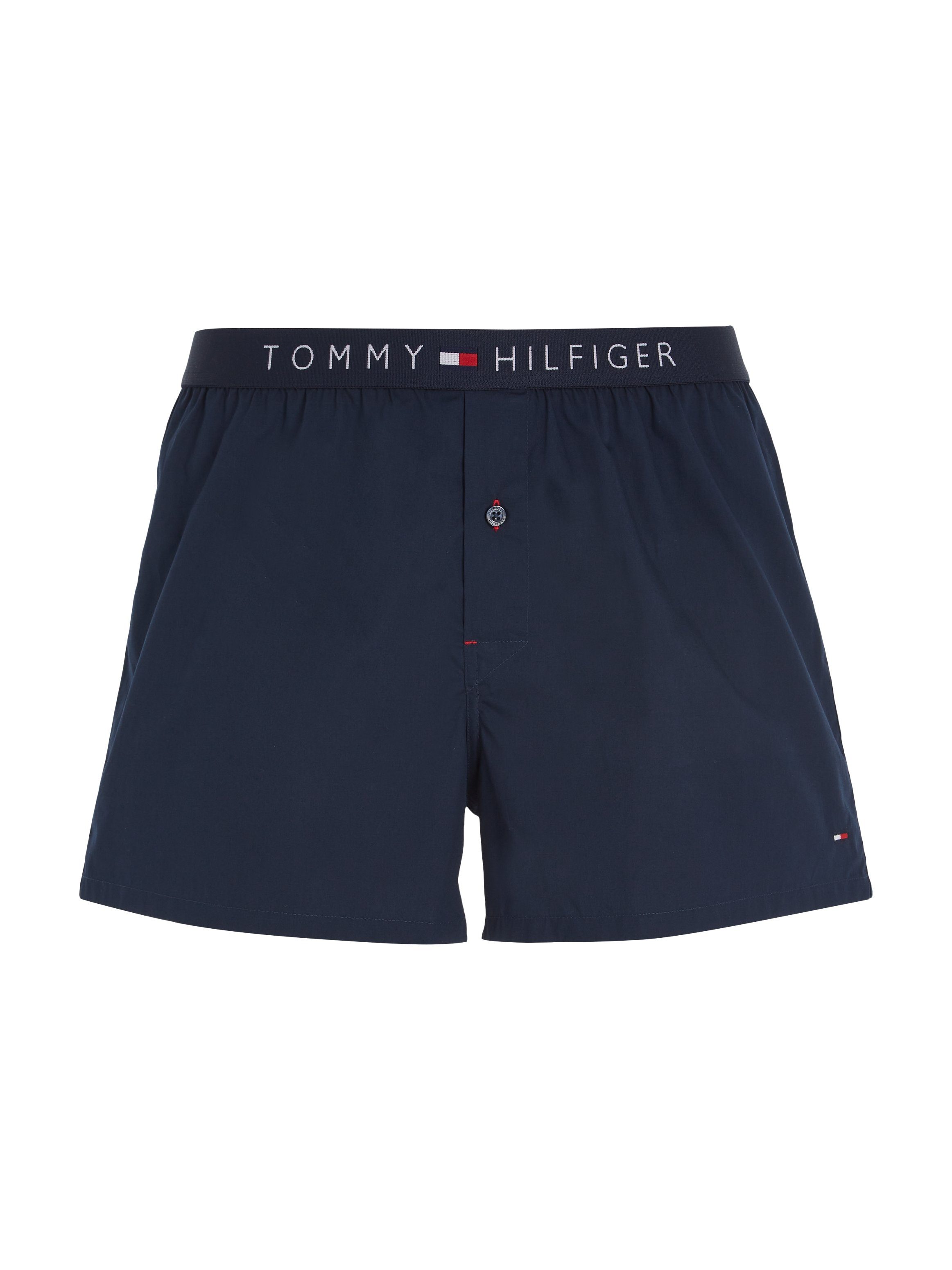 Logo mit Underwear am (1-St) Webboxer Hilfiger Bund Tommy