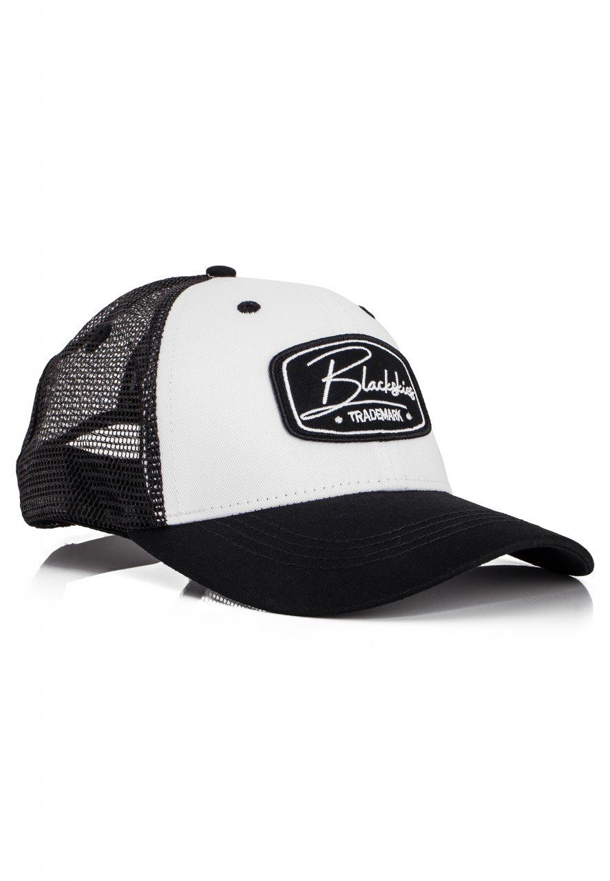 Blackskies Baseball Cap Baseball Race Weiß-Schwarz Cap