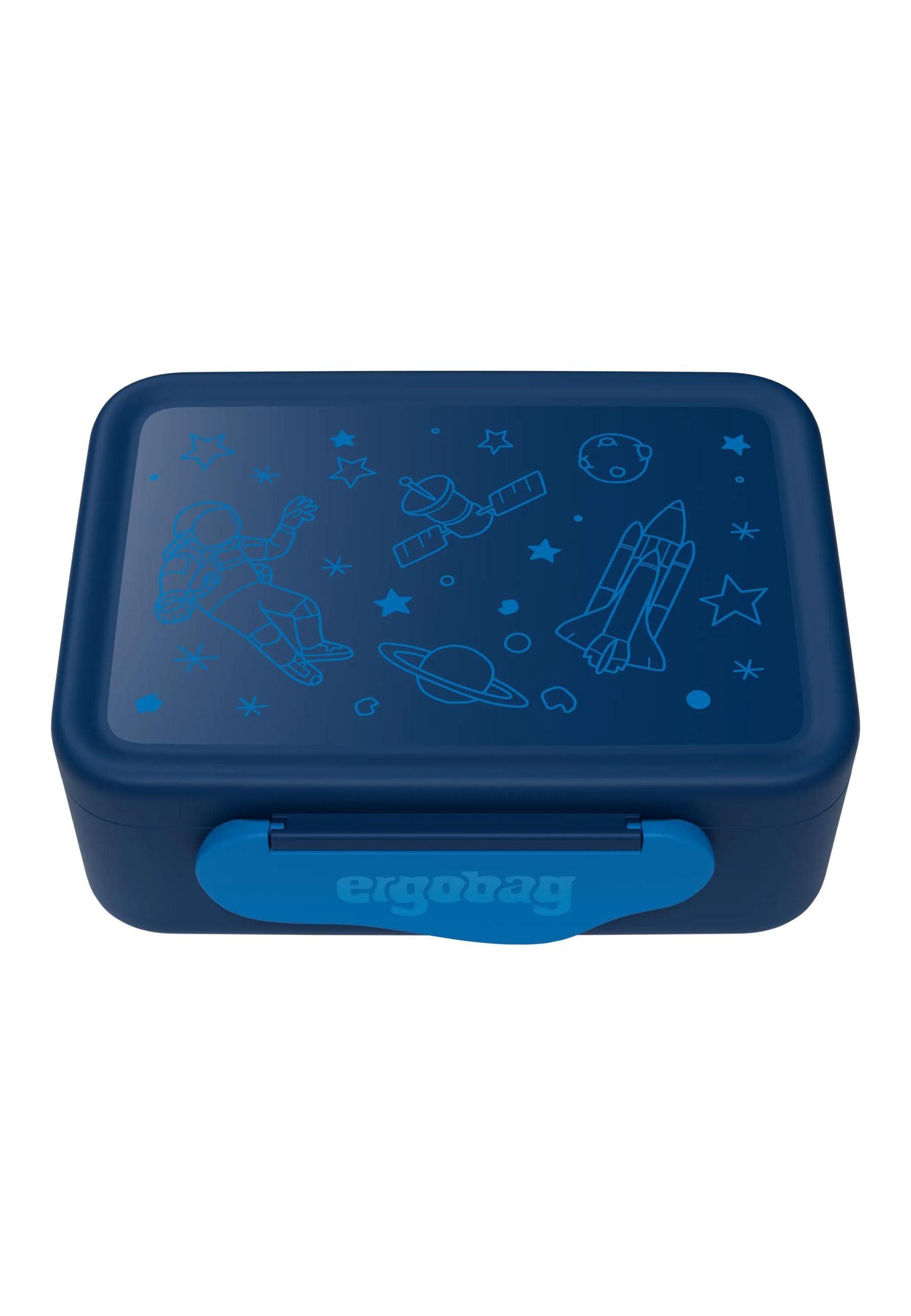 ergobag Lunchbox Brotdose, Kunststoff, (Brotdose, 1-tlg., 1x Brotdose), spülmaschinengeeignet bis 45 Grad, Handwäsche empfohlen