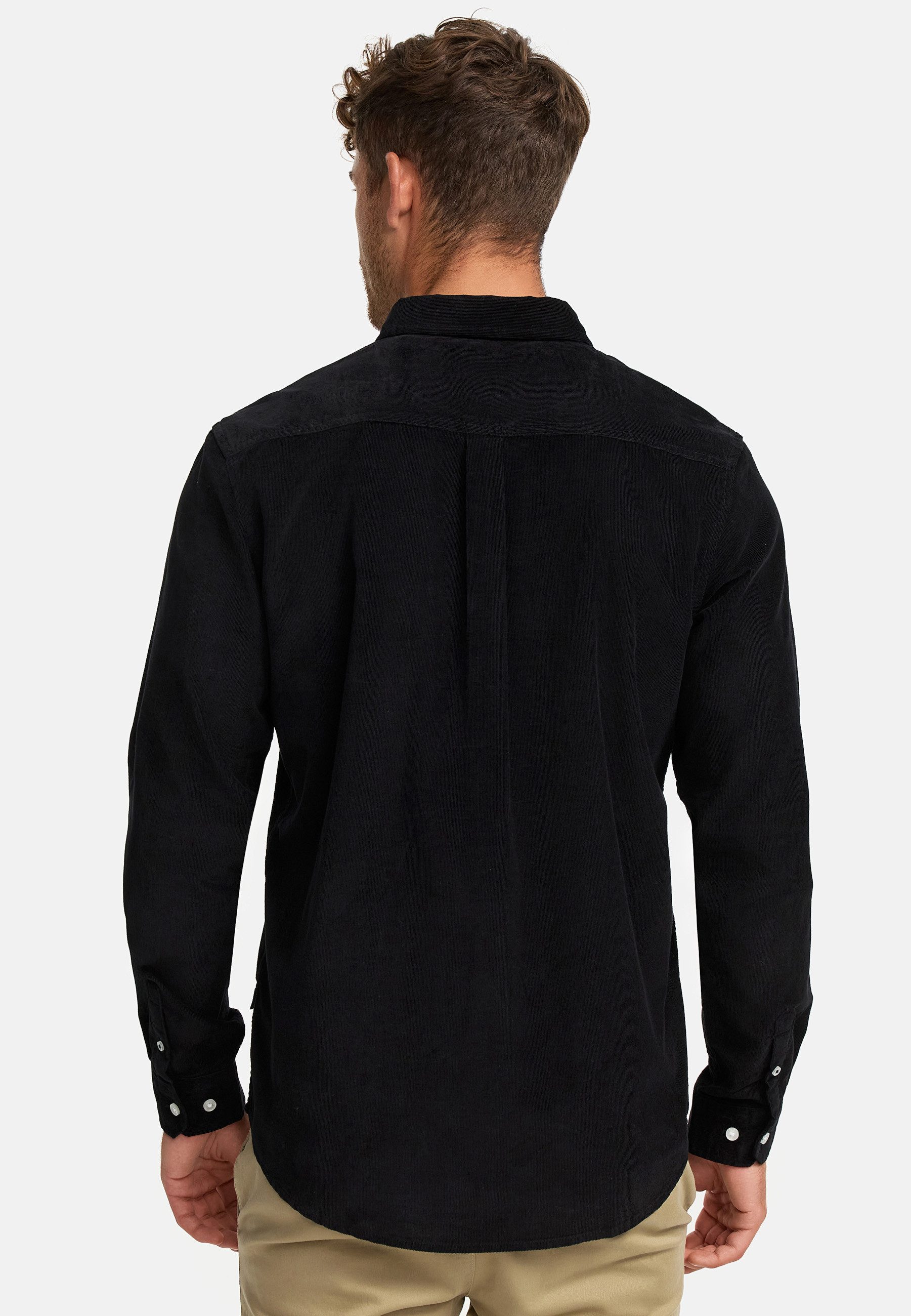 Kronstadt Langarmhemd Herren KSJohan Corduroy Herrenhemd Langarm