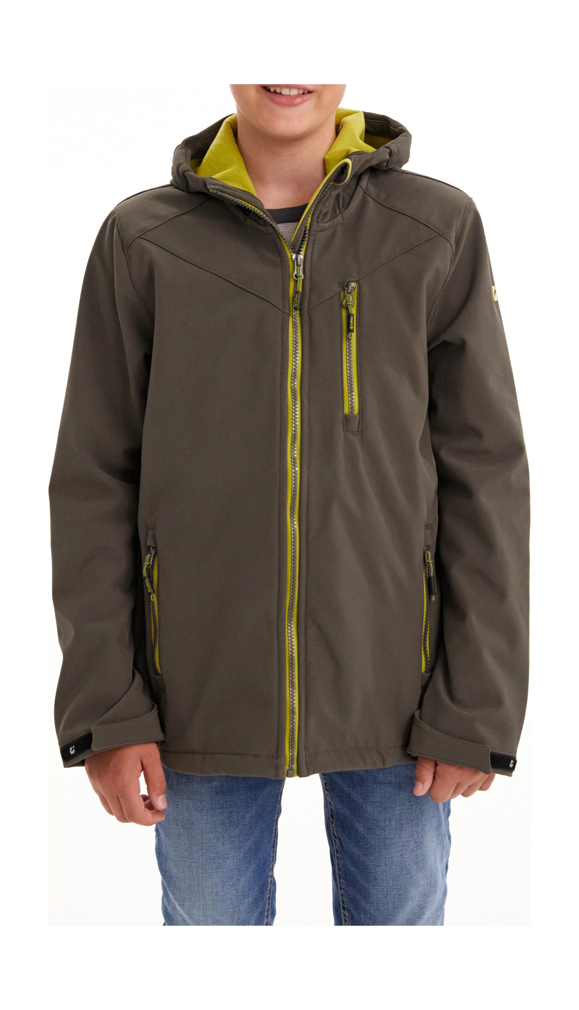 olivgrün Killtec Boys Softshelljacke Softshelljacke