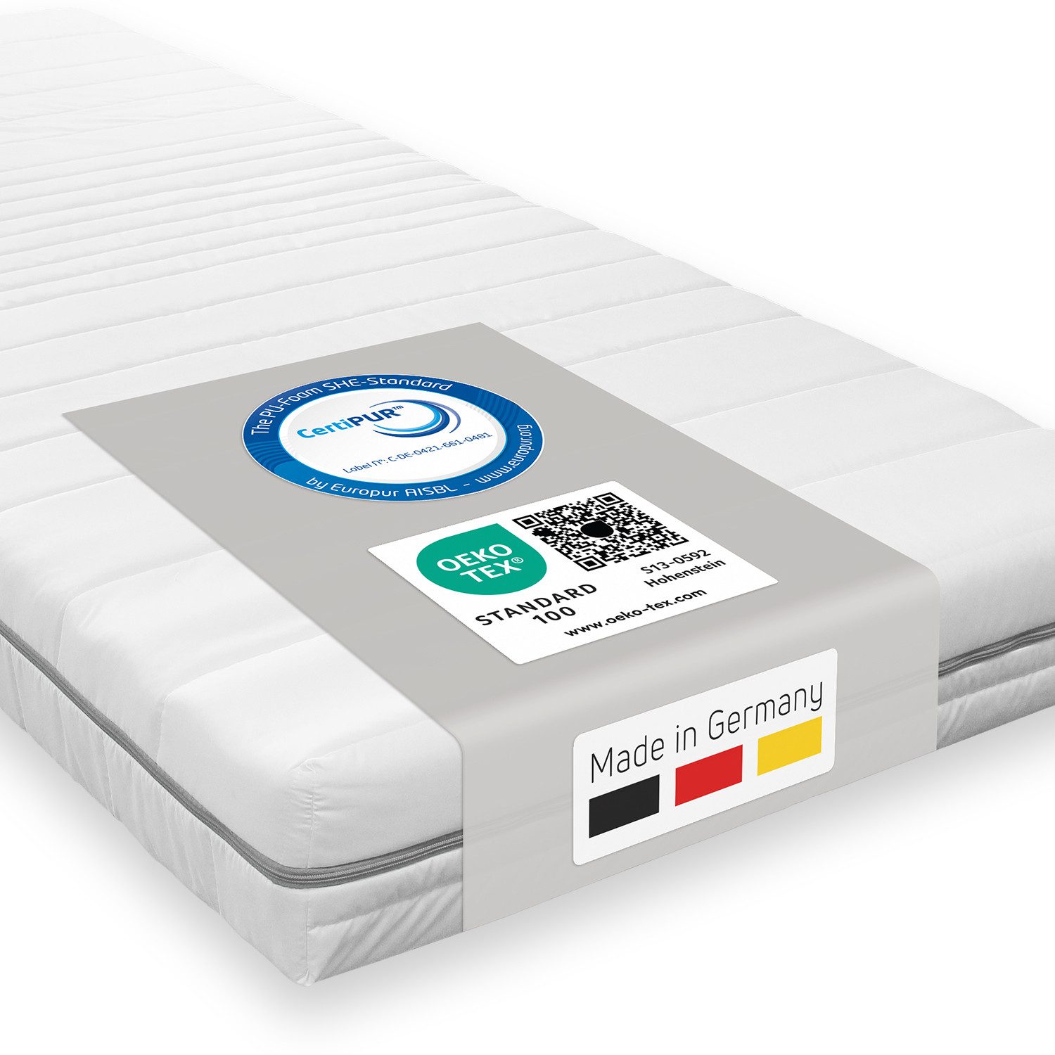 Kaltschaummatratze Comfort Plus 2 Härtegrade in 1 Matratze, Schlafhafen, 18 günstig online kaufen