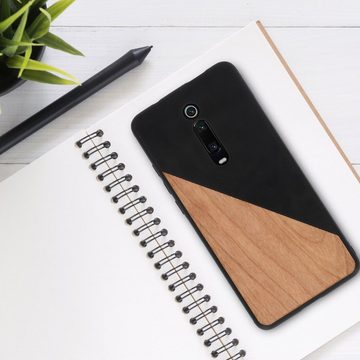 kwmobile Handyhülle Hülle für Xiaomi Mi 9T (Pro) / Redmi K20 (Pro), Handyhülle Handy Cover Schutzhülle - Holz Zwei Farben Design
