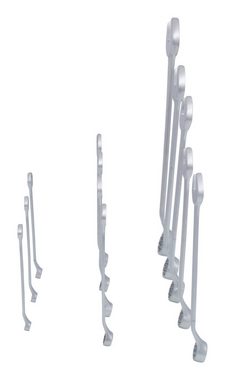 KS Tools Maulschlüssel, Ringmaulschlüssel-Satz, 12-teilig gekröpft, 6-22 mm