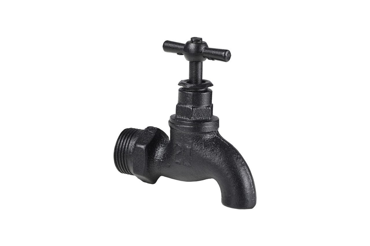 Dolle Wandregalhalter Dolle Wasserhahn für Pipe-Regalsystem 20 mm (3/4)