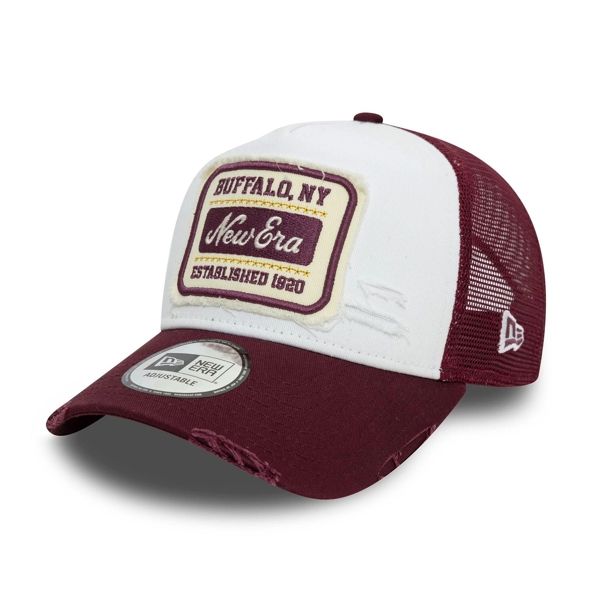 Snapback Cap 9FORTY A-Frame New Era Patch Distressed