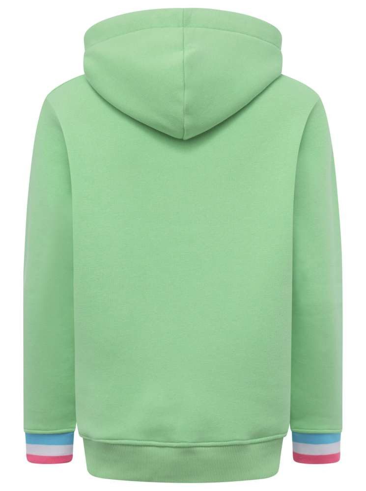 Zwillingsherz Hoodie "Rahel" Fronttaschen, innen mit Fleece, Kontrastbündch günstig online kaufen