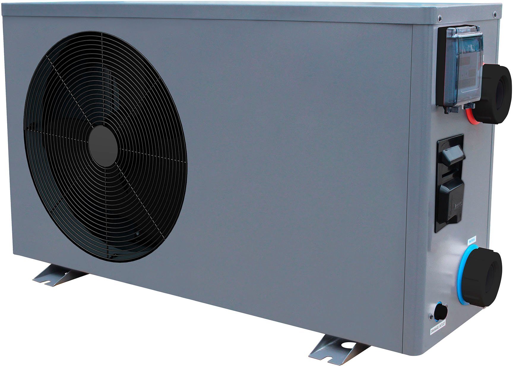 Ubbink Pool-Wärmepumpe Heatermax Inverter 70, 3 Betriebsarten: Silent-, Smart- und Power Mode