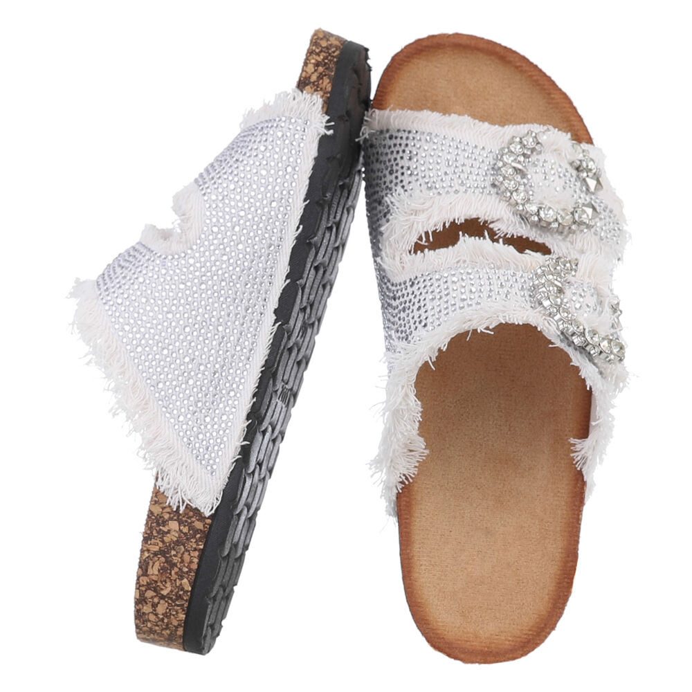 Ital-Design Bequeme Freizeit-Sandalen mit besonderen Details günstig online kaufen