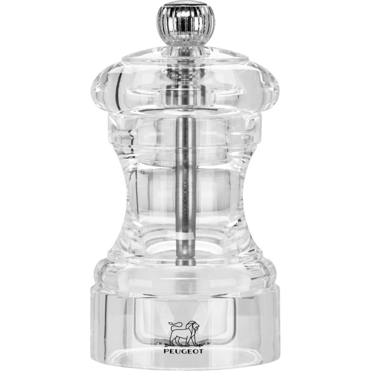 PEUGEOT Gewürzmühle Bistro Salzmühle Z 10 cm Acryl Transparent
