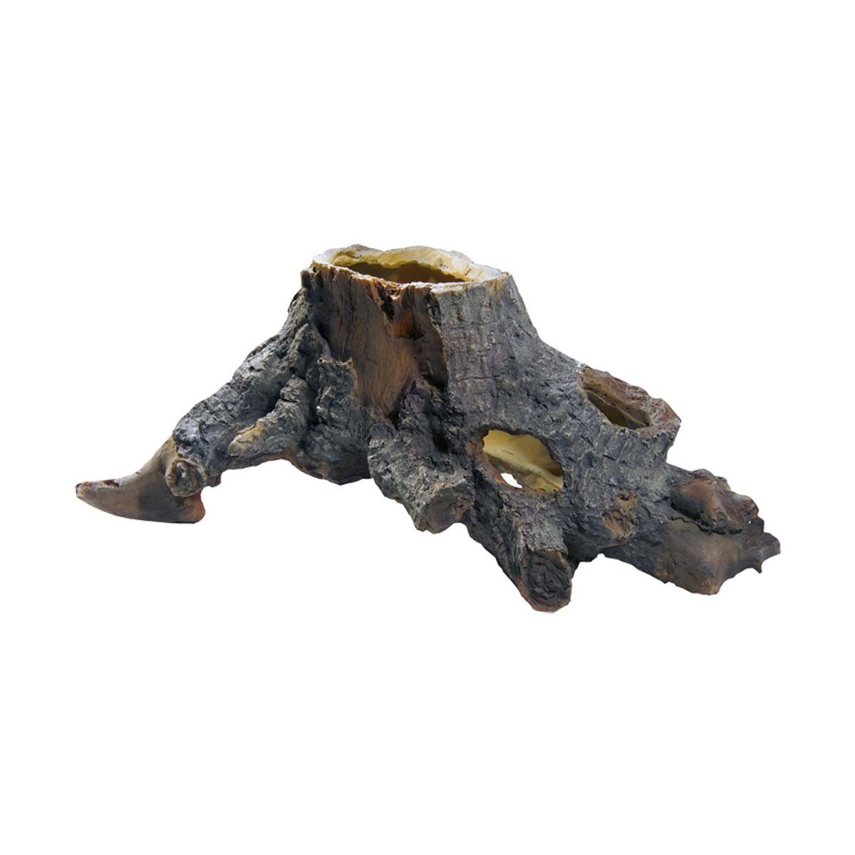 Terrariendeko Baumstumpf-Höhle 2, 30x15x22 cm