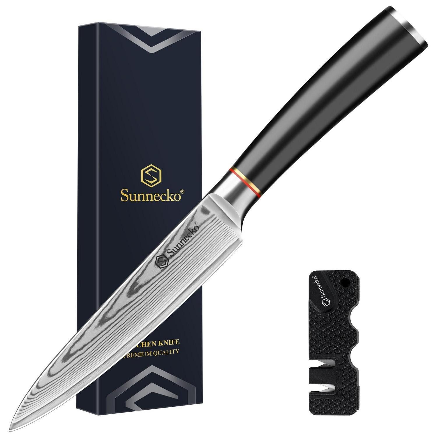 LuxusKollektion Damastmesser Damast Allzweckmesser 13cm Klein Kochmesser