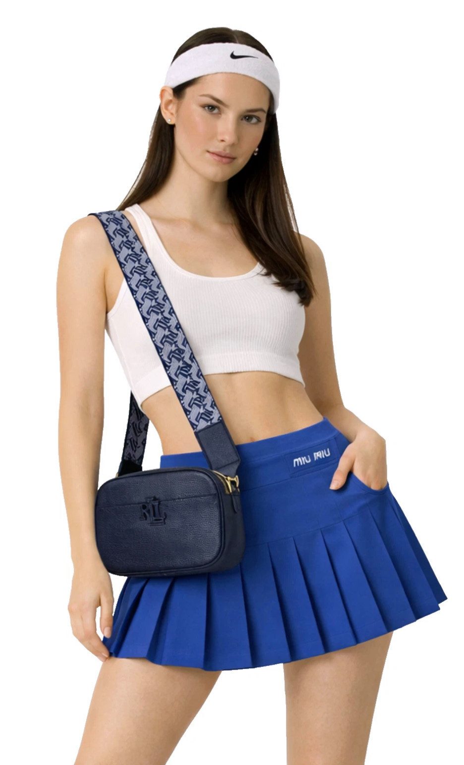 Polo Ralph Lauren Umhängetasche Damen Tasche Cross Body Schultertasche Messenger Handtasche Navy, garantiert Langlebigkeit und einen anspruchsvollen Look