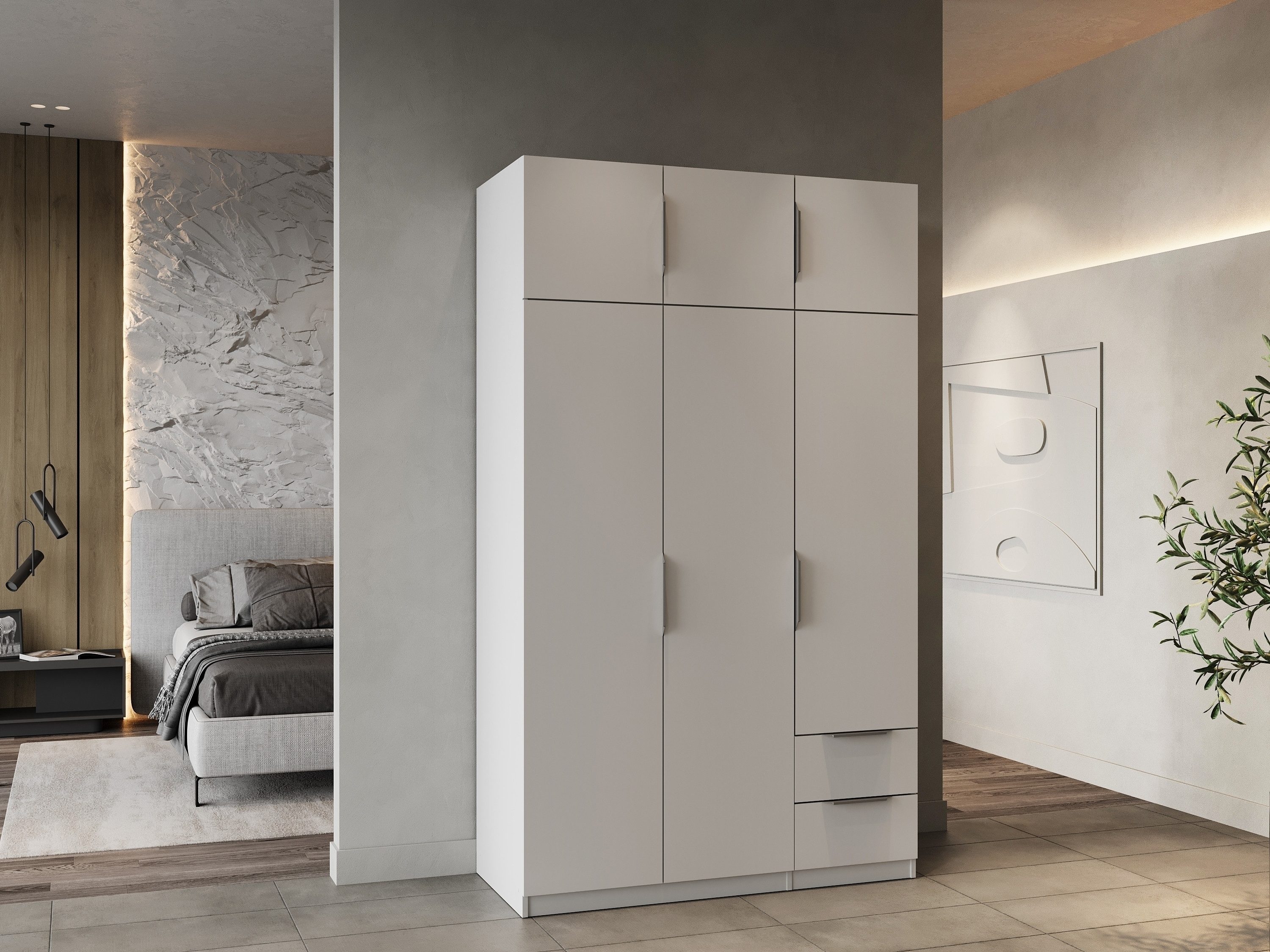 Drehtürenschrank GHOST