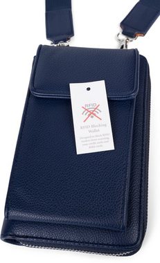 styleBREAKER Umhängetasche (1-tlg), 2-Teiliges Taschen Set - Mini Umhängetasche RFID Schutz