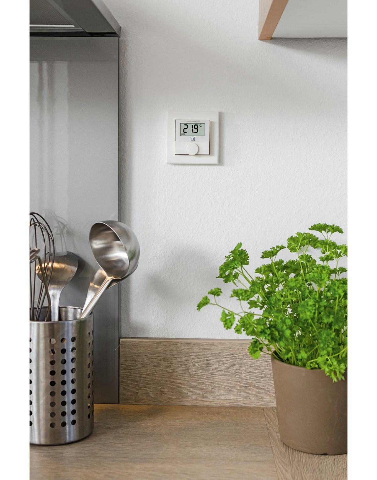 Wandthermostat. IP Starter-Set Basic mit Smart-Home Heizungssteuerung Homematic