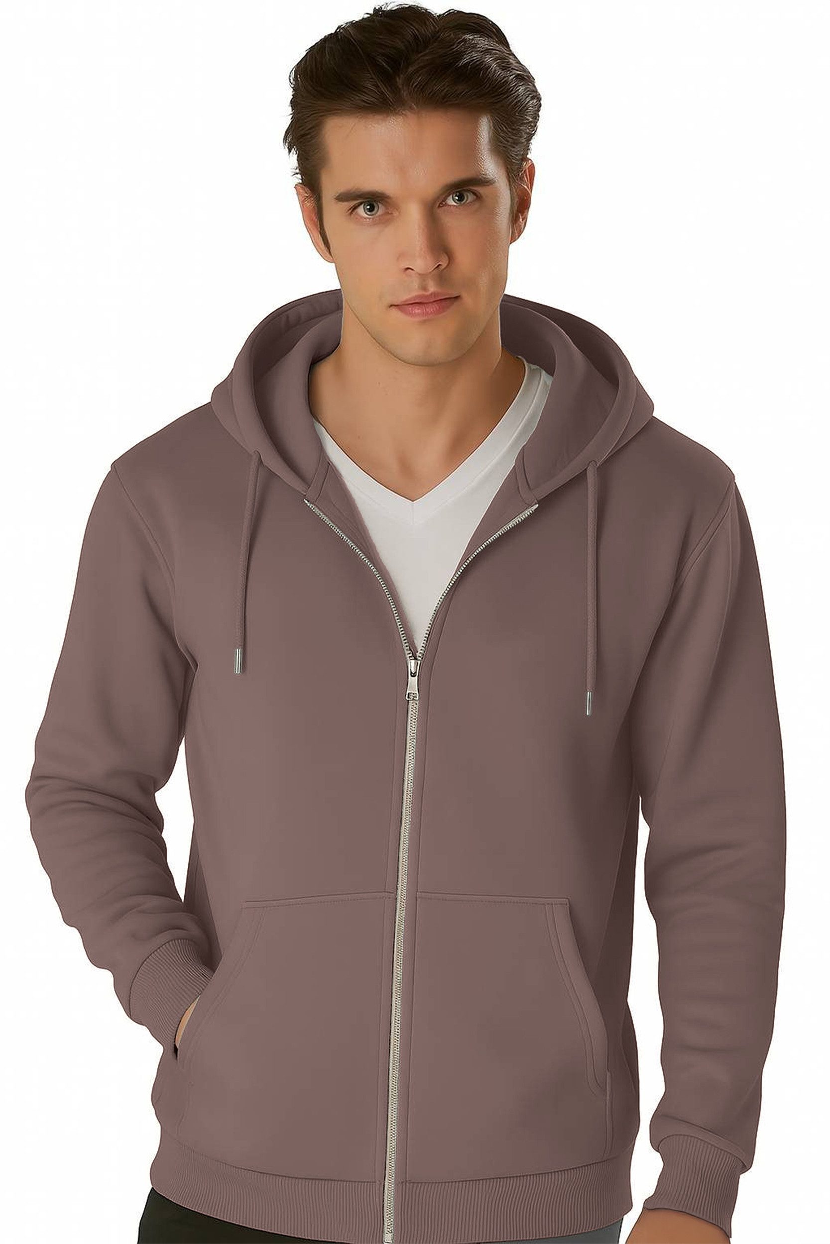 Smith & Solo Hoodie Herren - Sweatshirt mit Reißverschluss Zipper Sweatjack günstig online kaufen