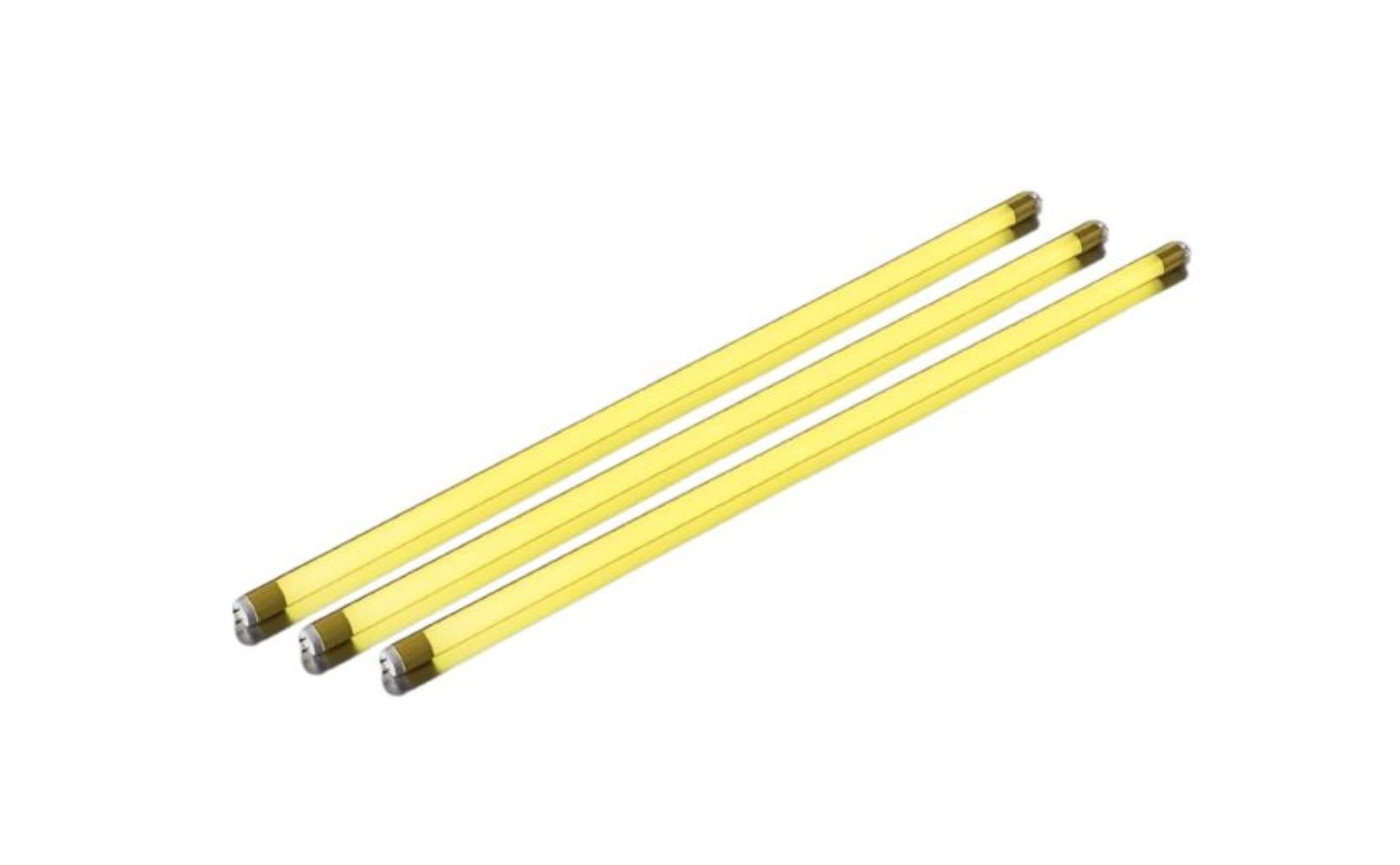 XENON LED-Leuchtmittel 8888 LED Röhre 24 Watt T8 150 cm 2500 Lumen Kunststoff 3er Satz Gelb, G13, Xenon / Gelb