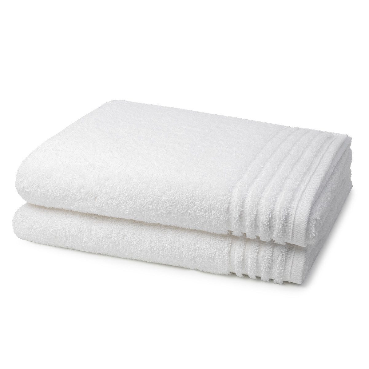 Vossen Handtuch Set Vienna Style Supersoft, Frottee (Spar-Set, 2-St), 2 X Duschtuch im Set - Baumwolle - Saugstark