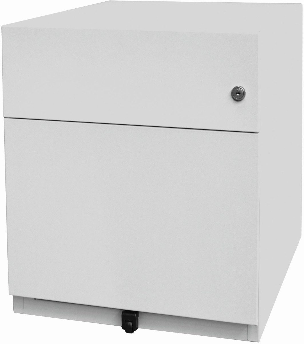 Bisley Container Rollcontainer Note NWA 1x Auszug + 1x HR-Schub HxBxT 495x420x565mm l.g