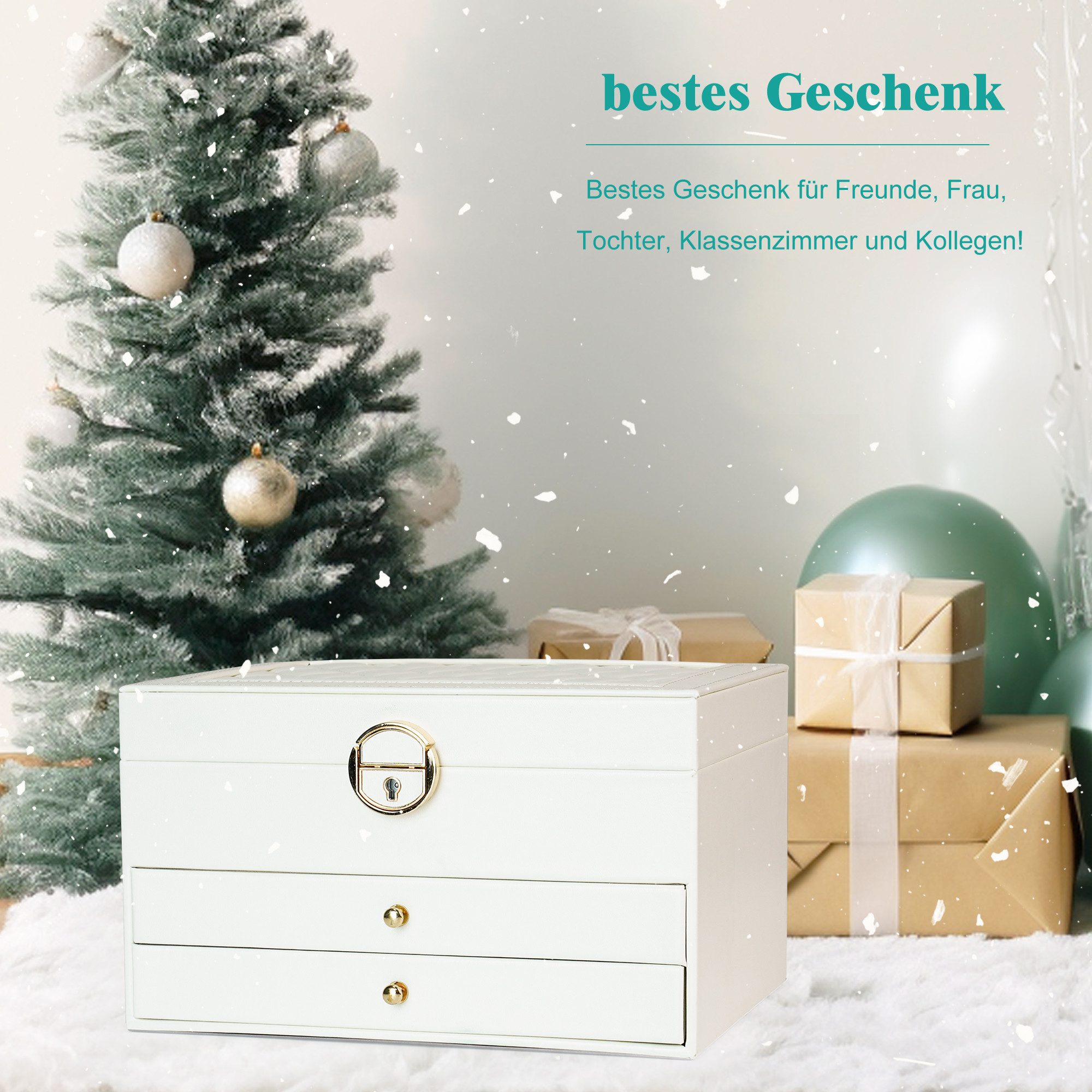 AdelDream Schuhbox AdelDream Schmuckkasten dreistöckige Schmuckbox günstig online kaufen