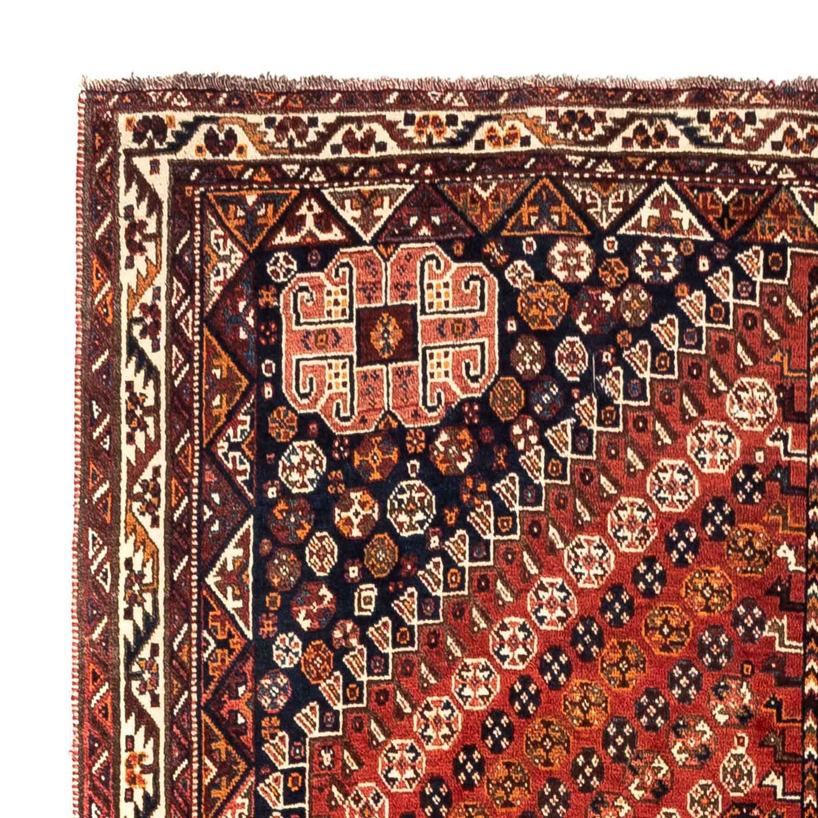 Wollteppich Shiraz Medaillon 253 morgenland, Höhe: x 1 mm, 164 Zertifikat cm, rechteckig, Unikat mit