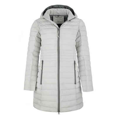 BLUE FLAME Steppjacke Damen Outdoor-Jacke gesteppt mit abnehmbarer Kapuze