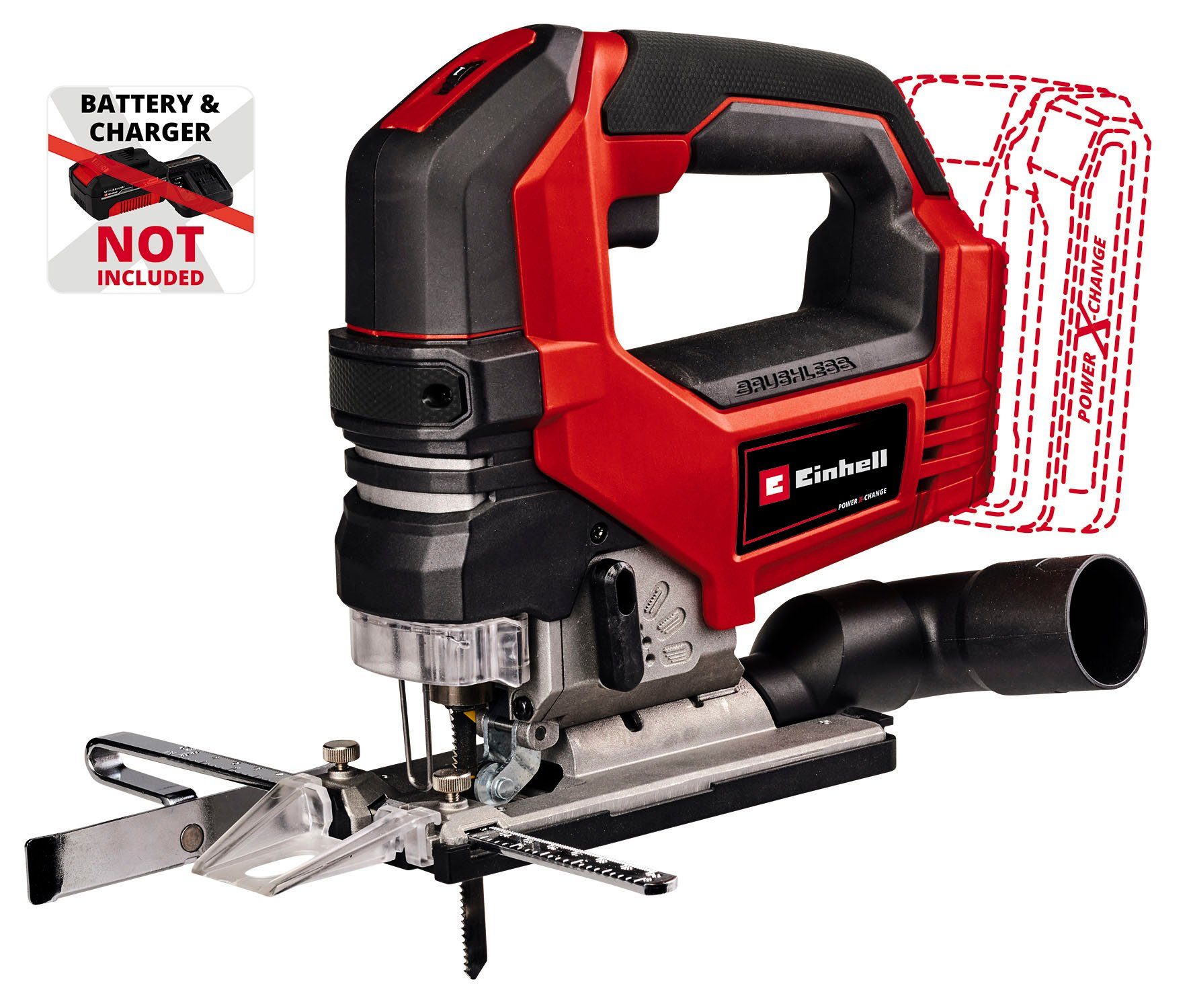 Einhell Akku-Stichsäge Professional Akku-Stichsäge TP-JS 18/135 Li BL - Solo, Packung, 2-St.