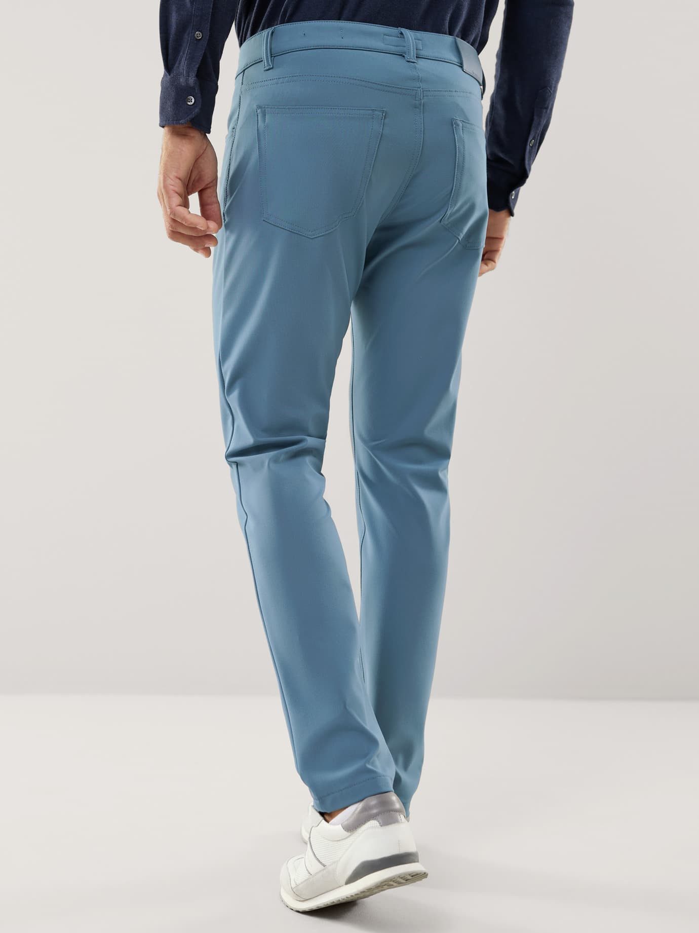 Walbusch 5-Pocket-Hose Herren Modern Fit Five Pocket Hose 360° Stretch knitterfrei, modern
