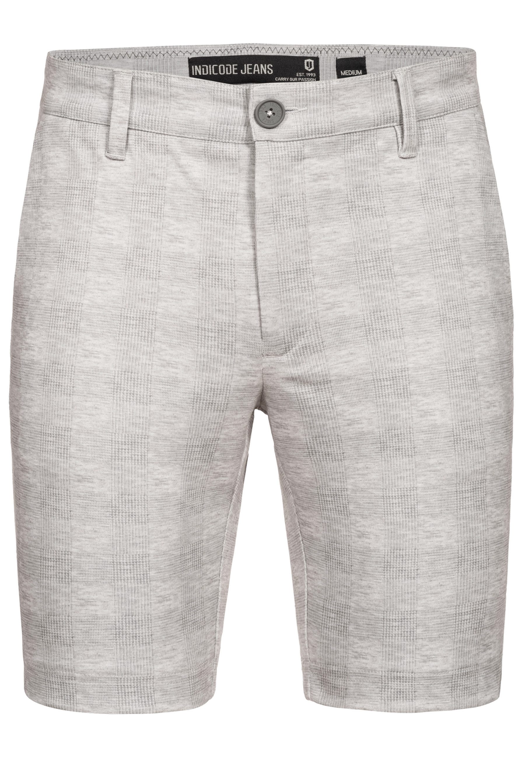 Indicode Chinoshorts Aalborg aus Viscose-Strecht günstig online kaufen