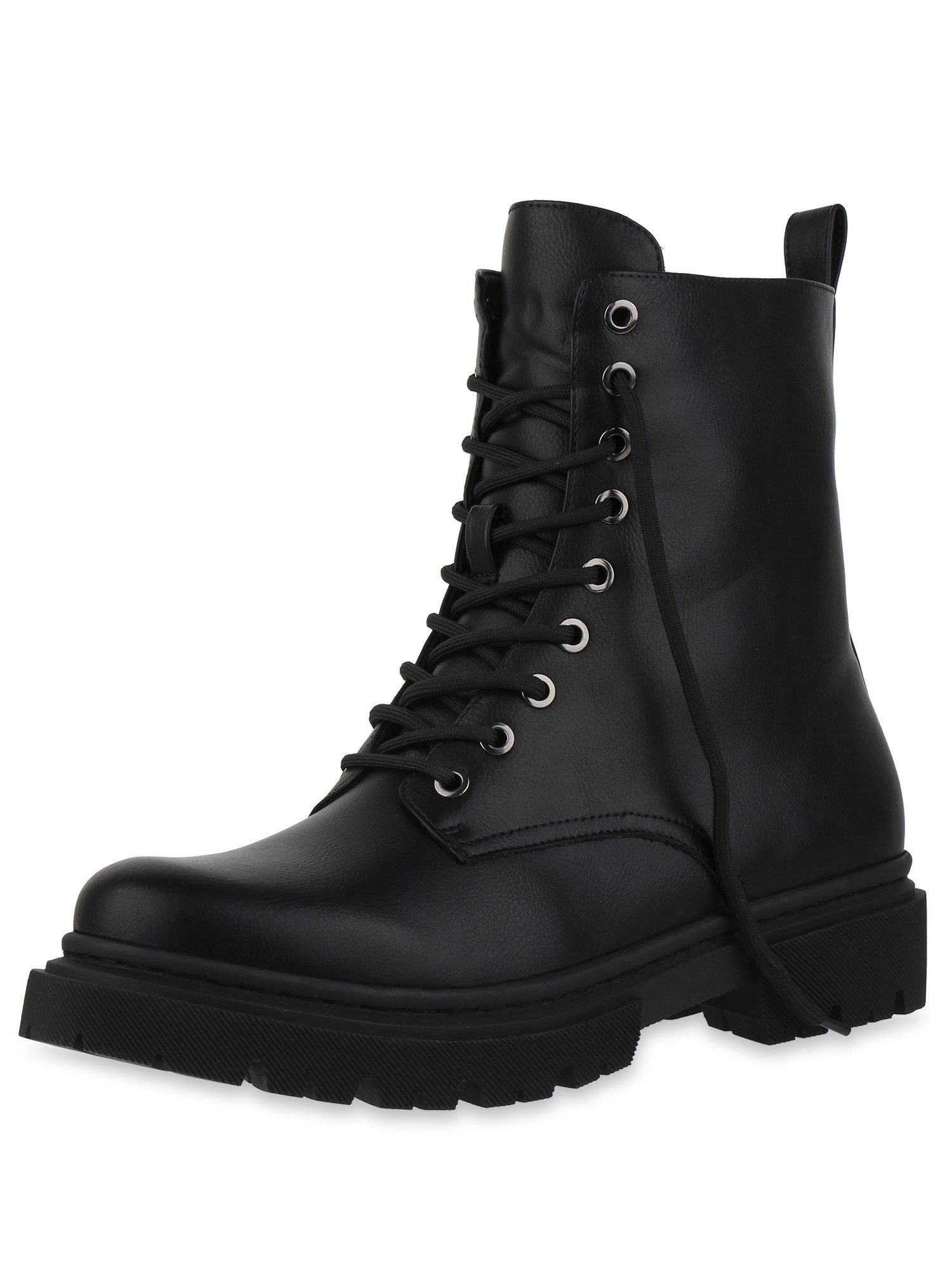 VAN HILL 841886 Schnürstiefelette Damen Übergröße günstig online kaufen