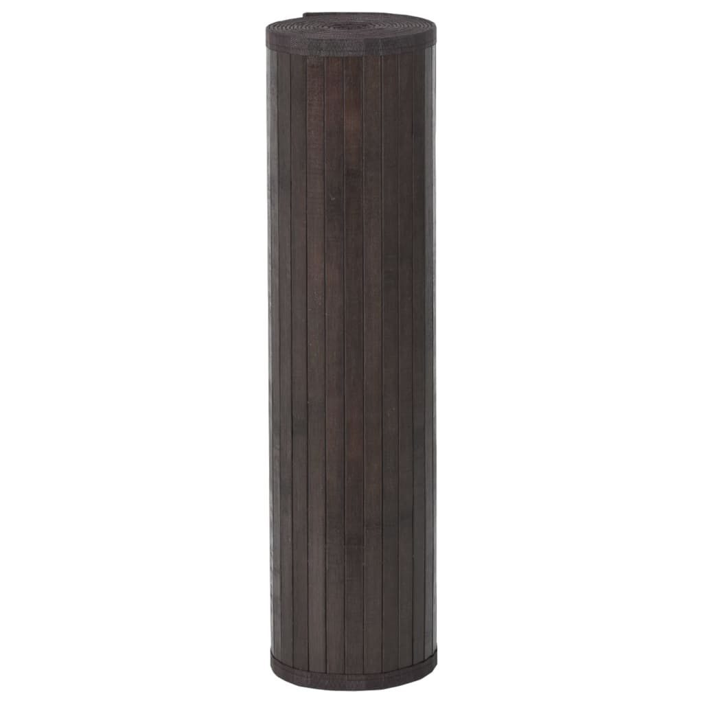 vidaXL Teppich Teppich Rechteckig Dunkelbraun 60x100 günstig online kaufen