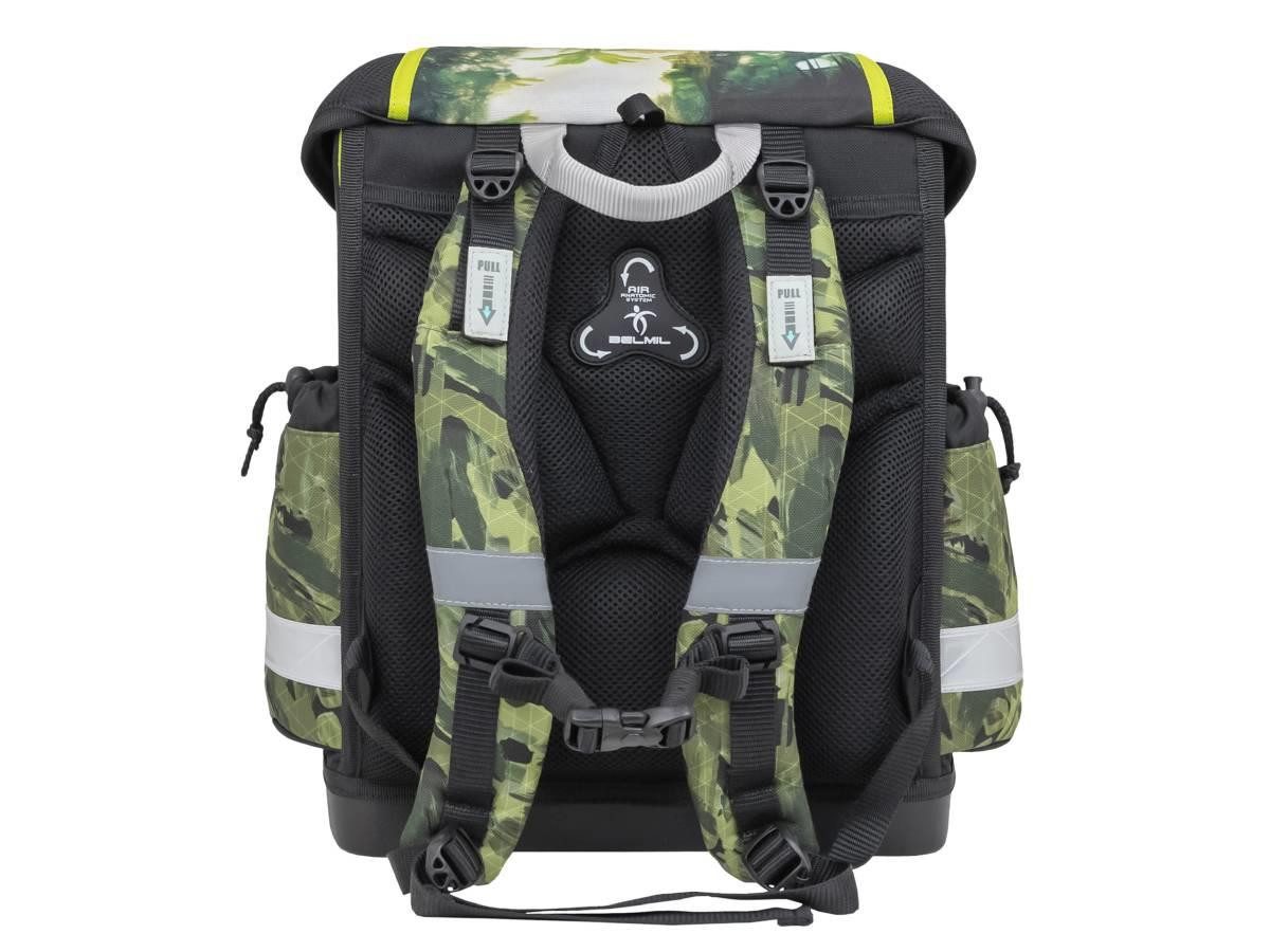 Belmil Schulranzen "Classy" 2026 Set 1. Klasse neue Designs, Dinosaurier, 4tlg.,1. Klasse, Grundschule, Einschulung, Jungen