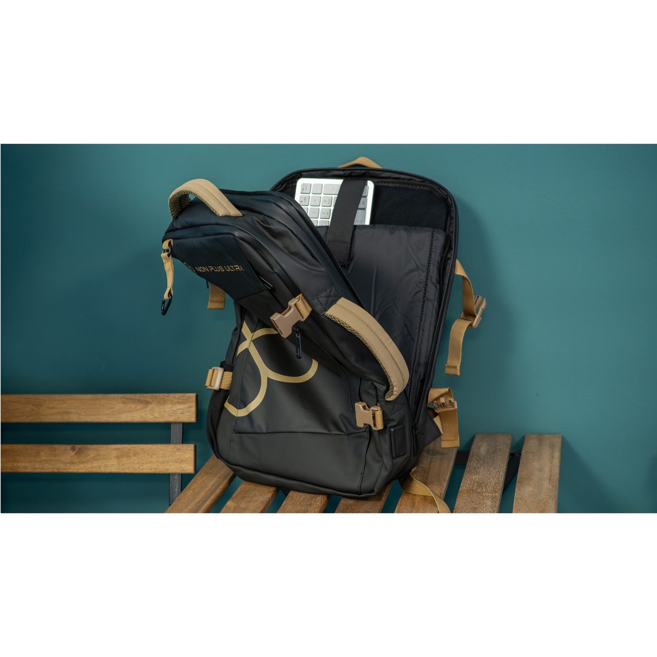Ultron Notebookrucksack Ultron 478251 ultron Rucksack NPU 17",schwarz/Gold