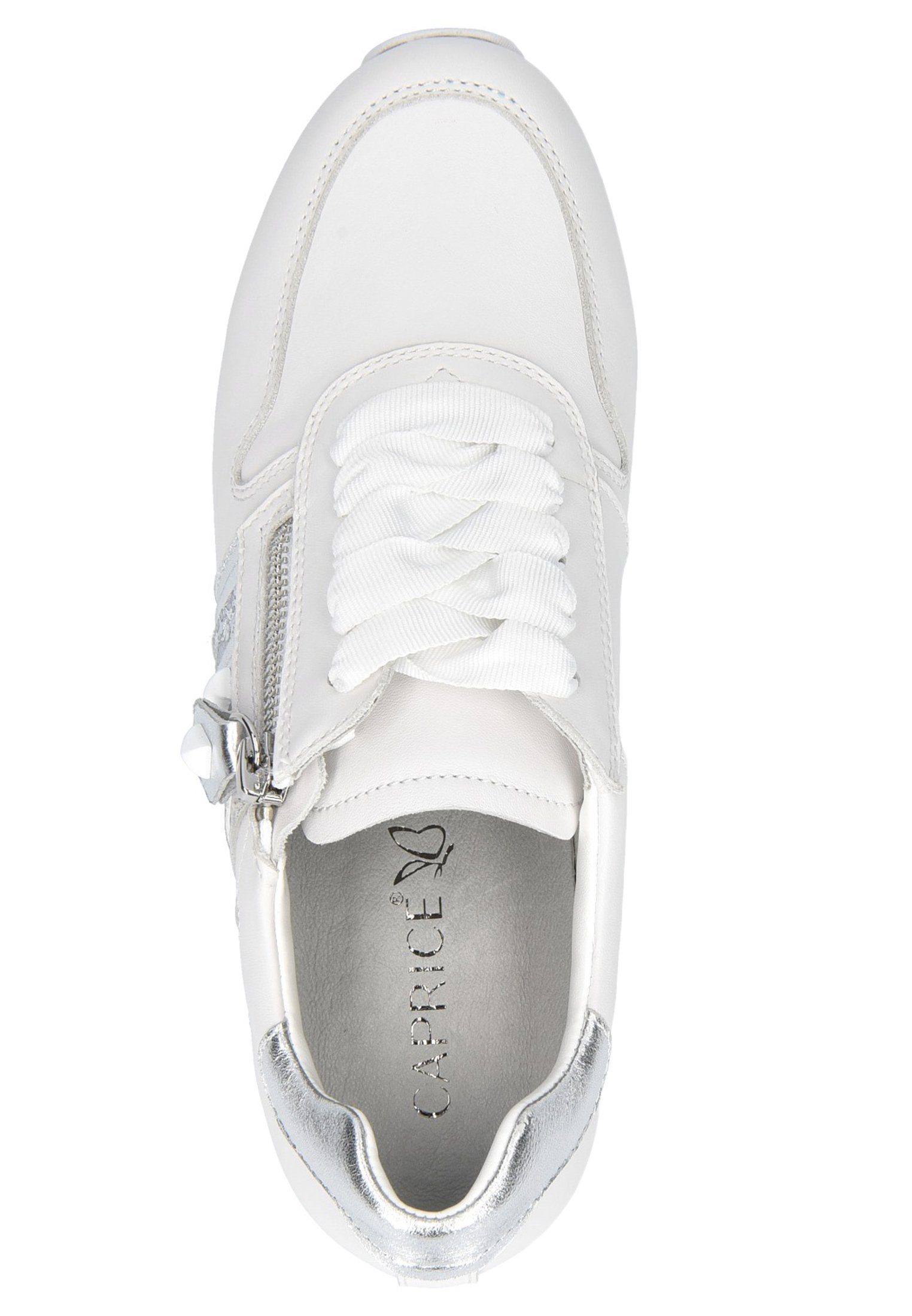 Caprice 9-9-23701-24 191 White Silver Sneaker
