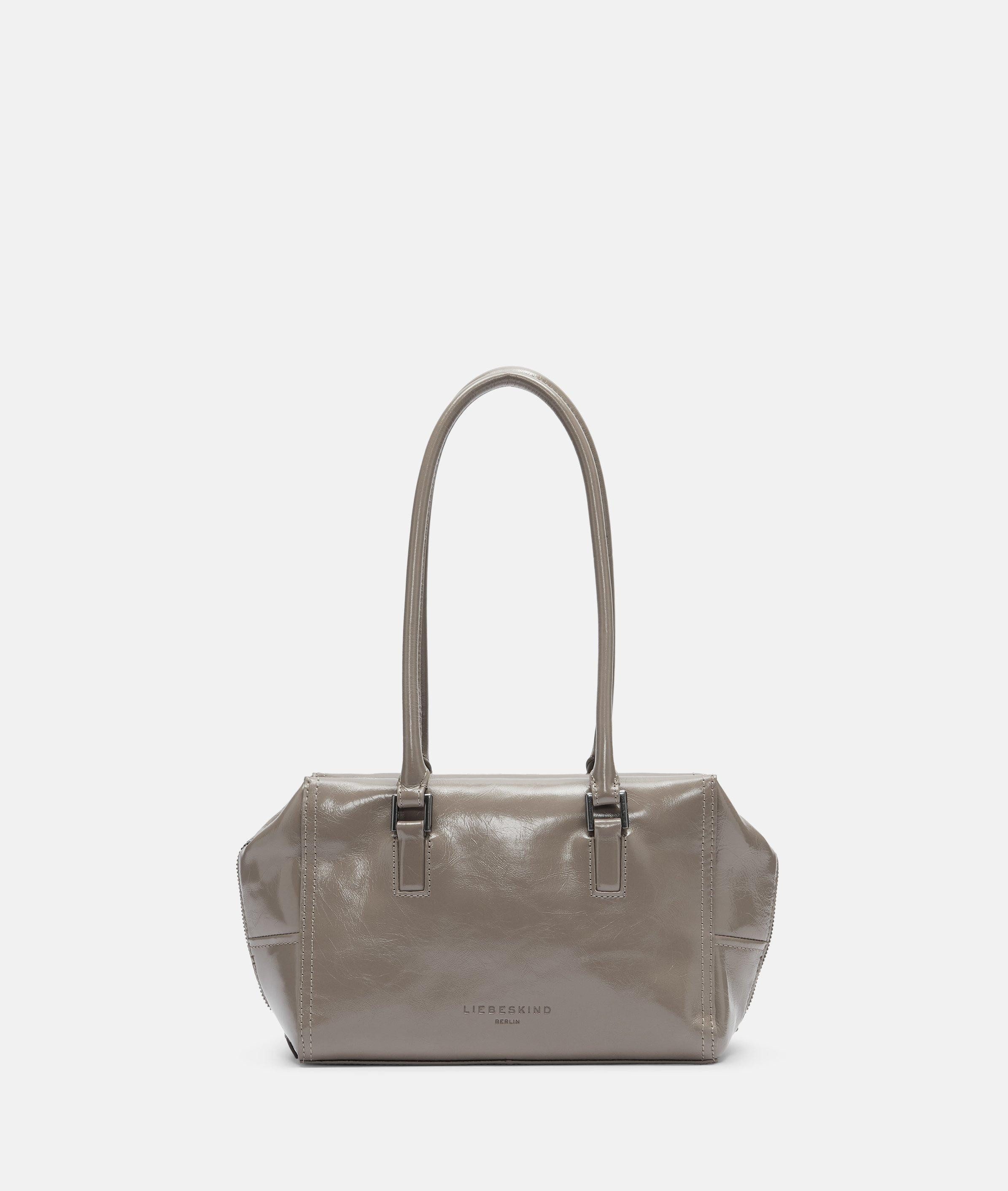 Henkeltasche Kleine Schultertasche aus Rindsleder