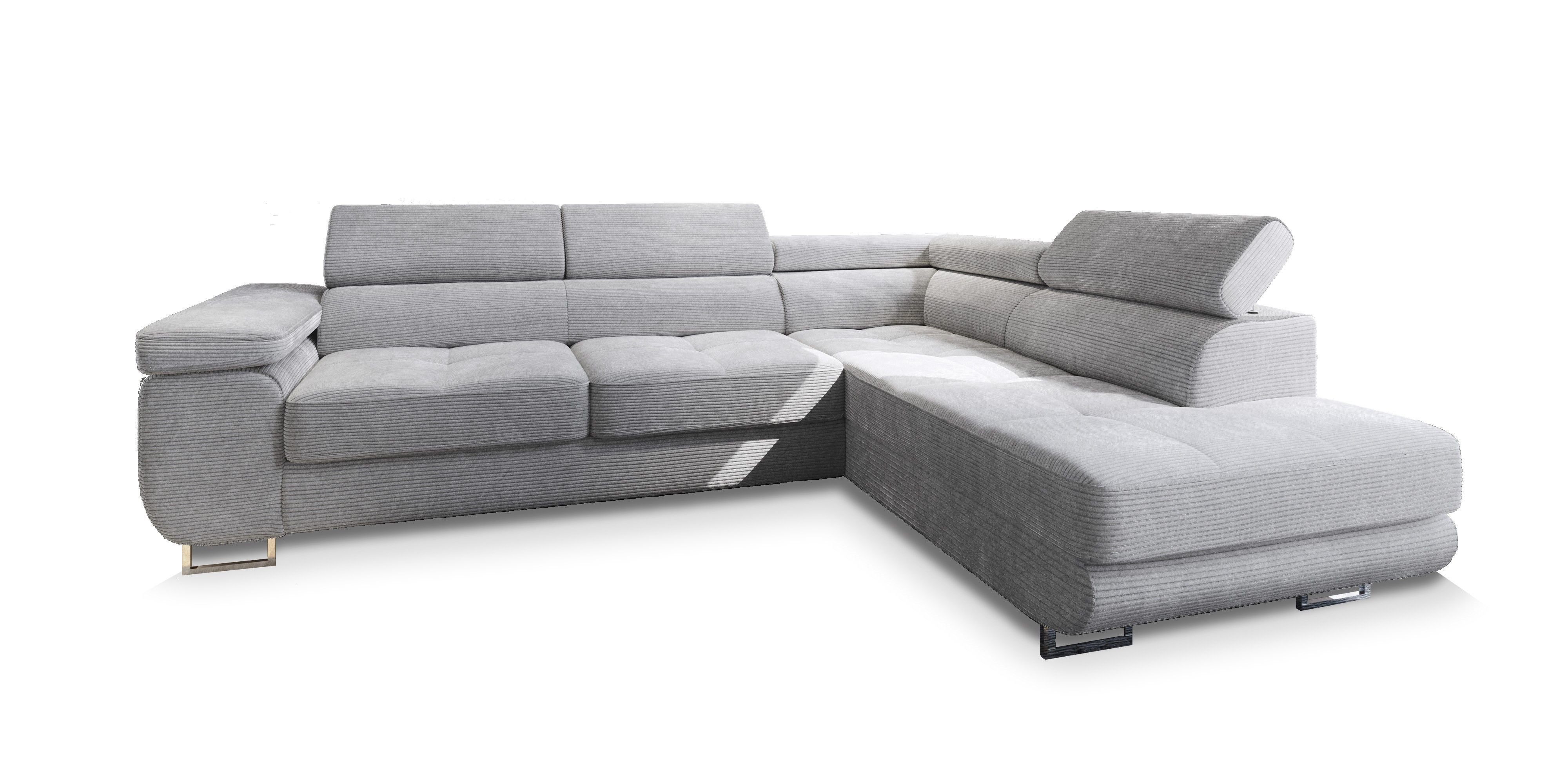 Masseno Ecksofa APIRO mit Schlaffunktion L-Form, günstig online kaufen