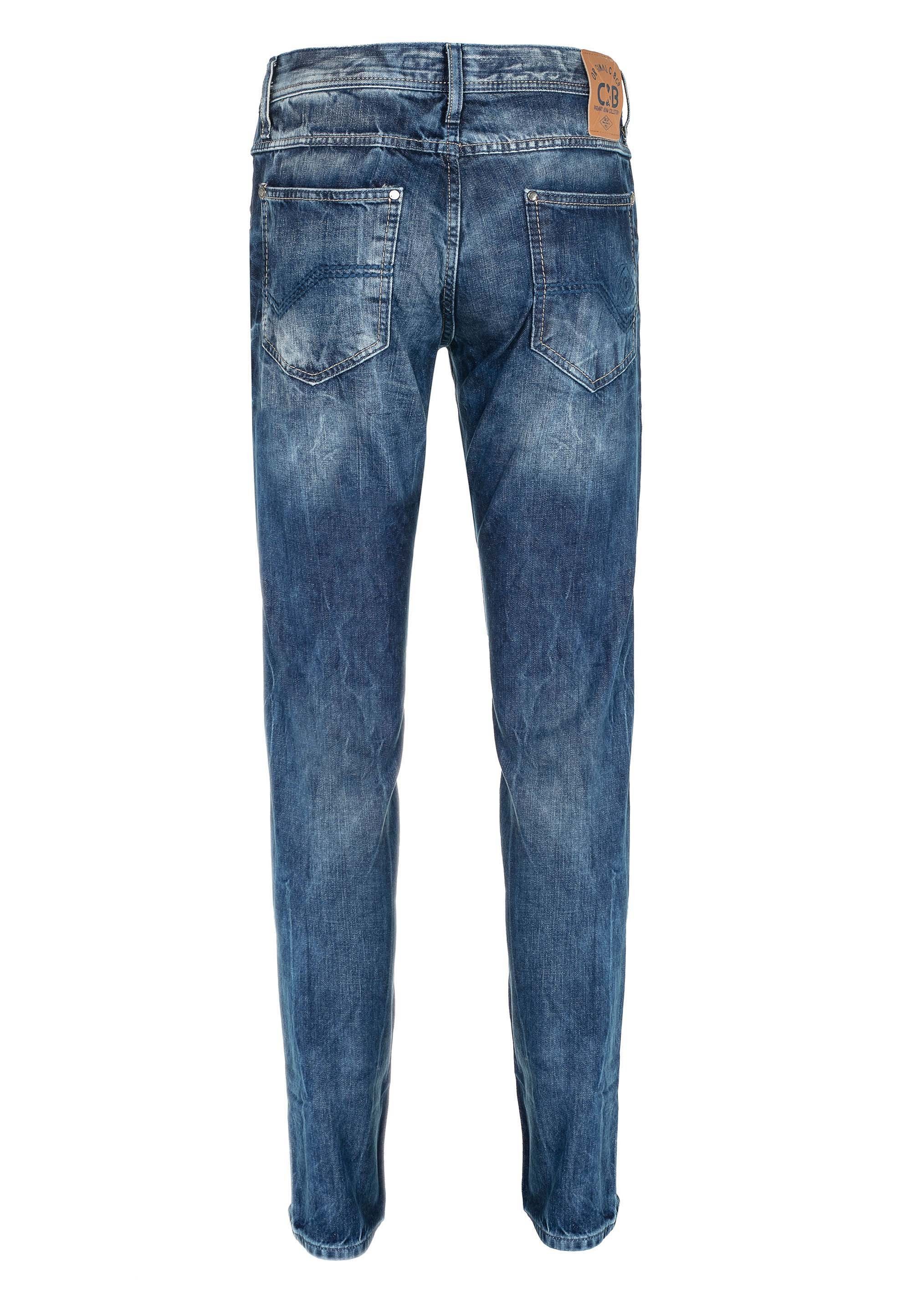 Herren Jeans Cipo & Baxx Slim-fit-Jeans in Regular Fit