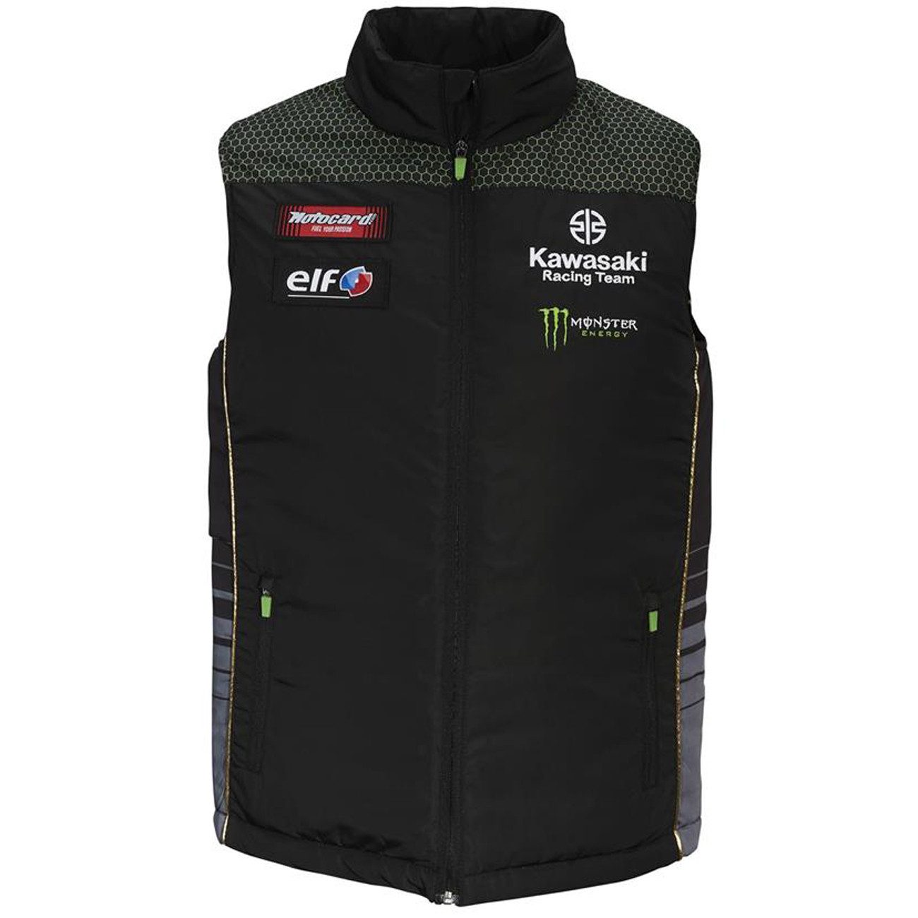 Kawasaki Steppweste Kawasaki SBK Outdoor Weste Herren