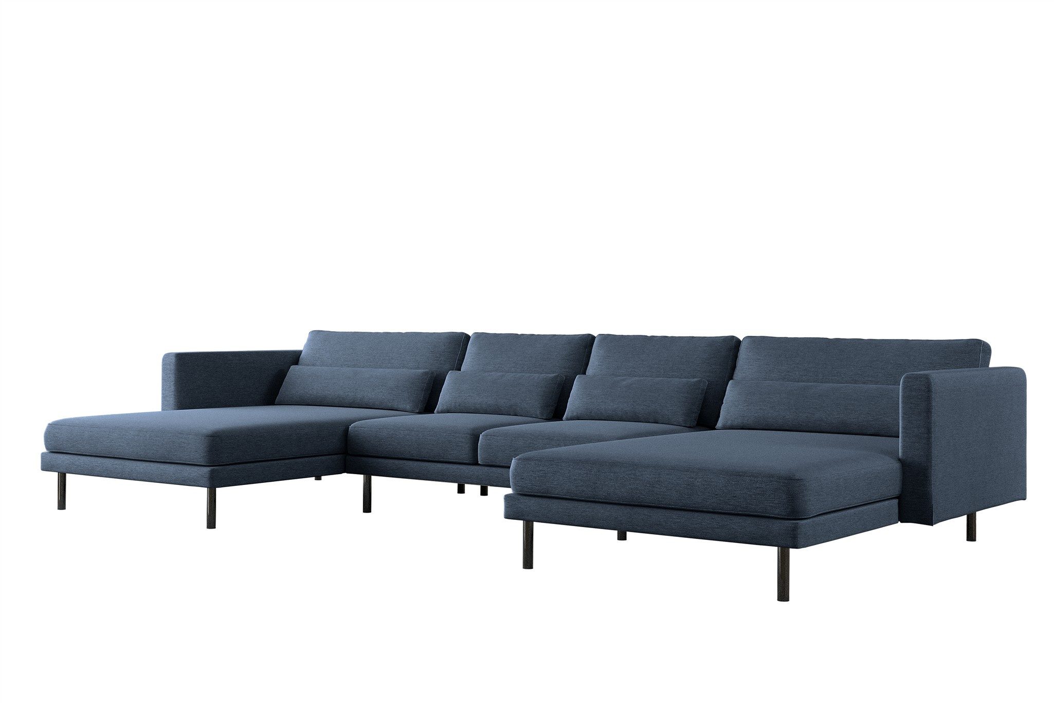 Fun Möbel Wohnlandschaft Sofa in U-Form günstig online kaufen