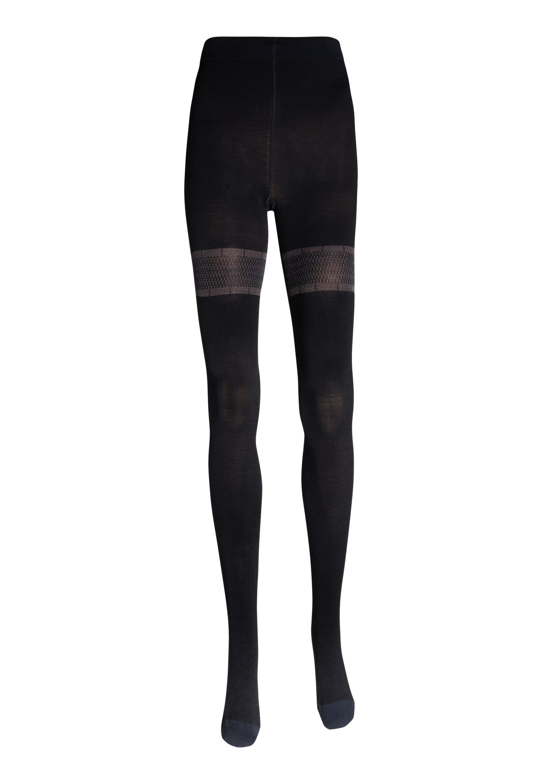 ITEM m6 Feinstrumpfhose Merinowolle, Bio-Baumwolle, Push-up, Shaping, Hightech-Kompression