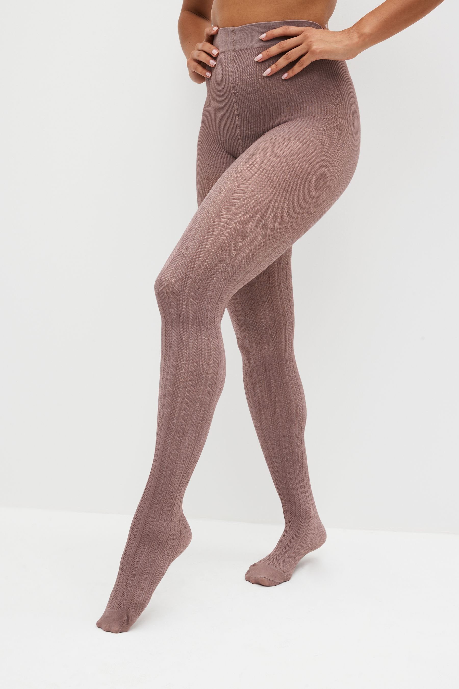 Strickstrumpfhose Strumpfhosen mit Muster, 1er-Pack