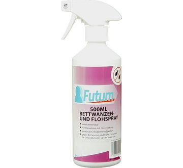 FUTUM Insektenspray Anti-Bettwanzen-Spray Floh-Mittel Ungeziefer-Spray, 5.5 l, auf Wasserbasis, geruchsarm, brennt / ätzt nicht, mit Langzeitwirkung
