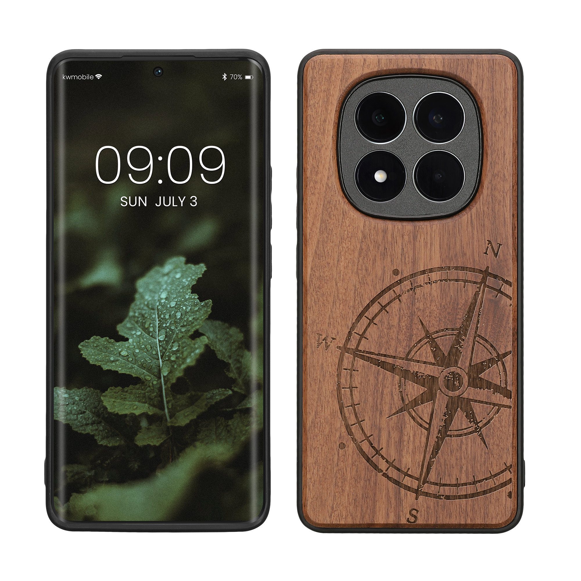 kwmobile Smartphone-Hülle Hülle für Xiaomi Redmi Note 15 4G / Redmi Note 15 5G / Poco M8 5G, Handyhülle TPU Cover Bumper Case