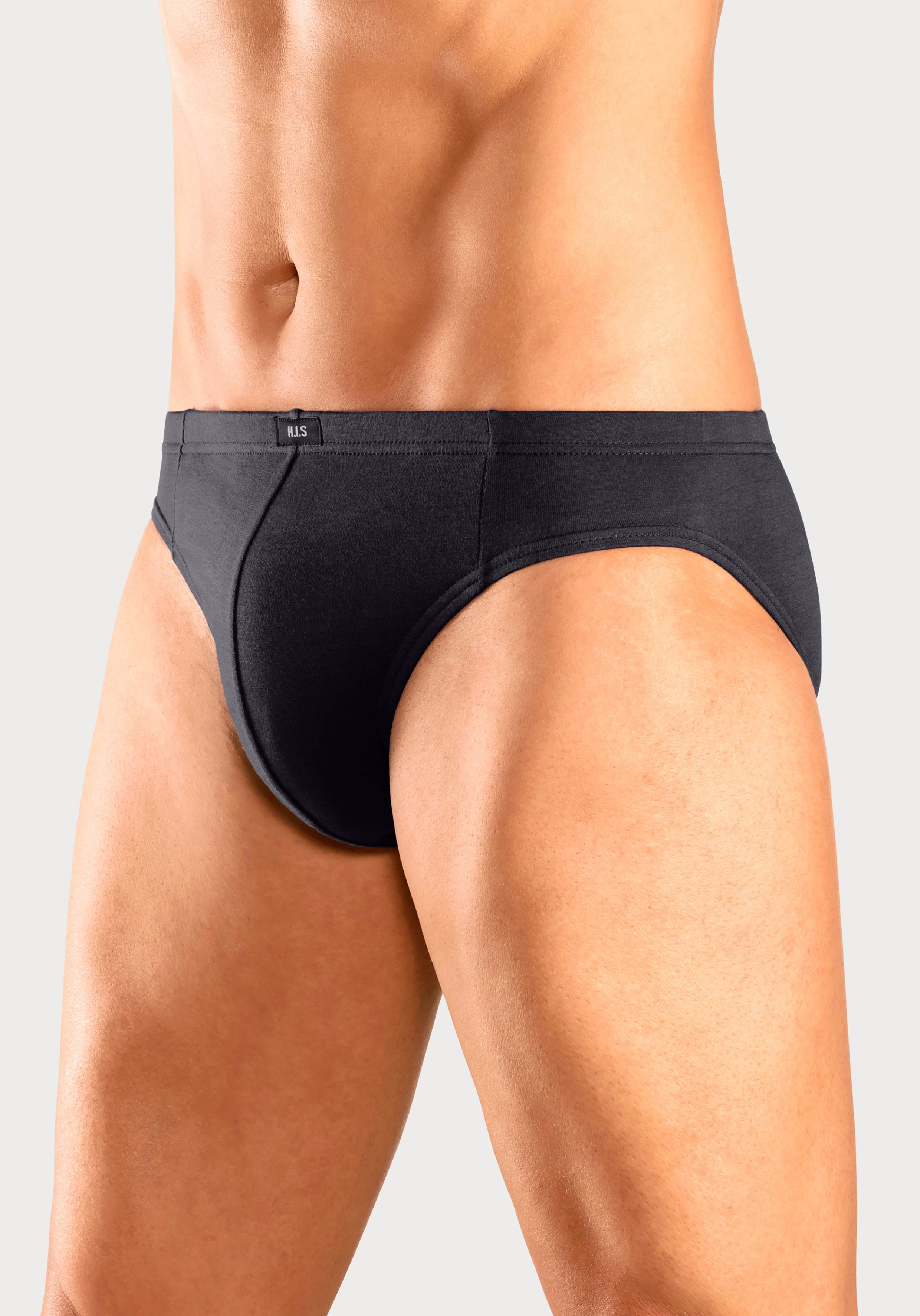 H.I.S Slip Männer Unterhose (Packung, 10-St) in Unifarben