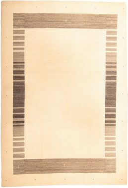 Wollteppich Gabbeh - Softy - 296 x 203 cm - beige, morgenland, rechteckig, Höhe: 16 mm, Wohnzimmer, Einzelstück
