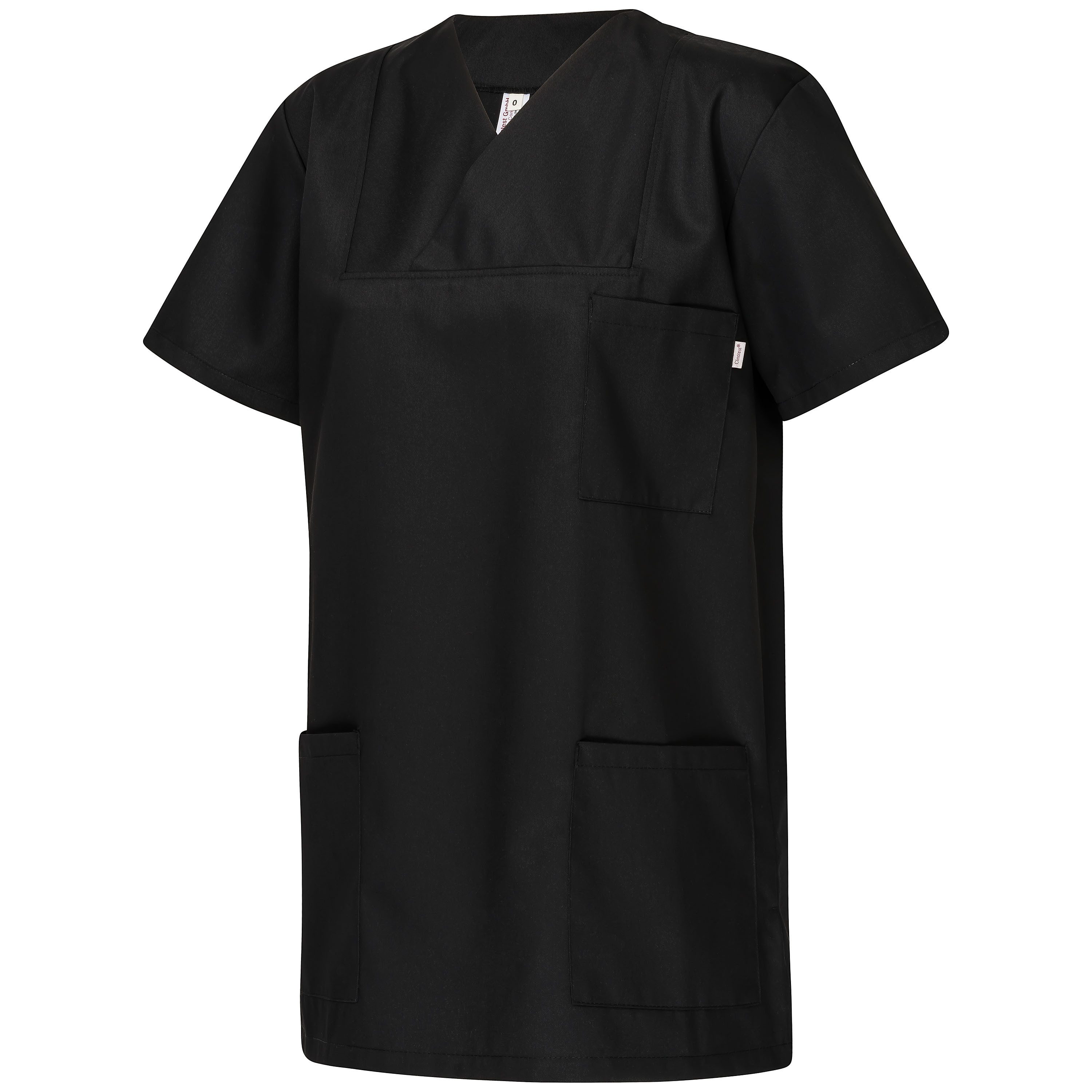 Clinotest Funktionsbluse Kasack für Damen & Herren – kochfest - 50% Baumwolle/50% Polyester