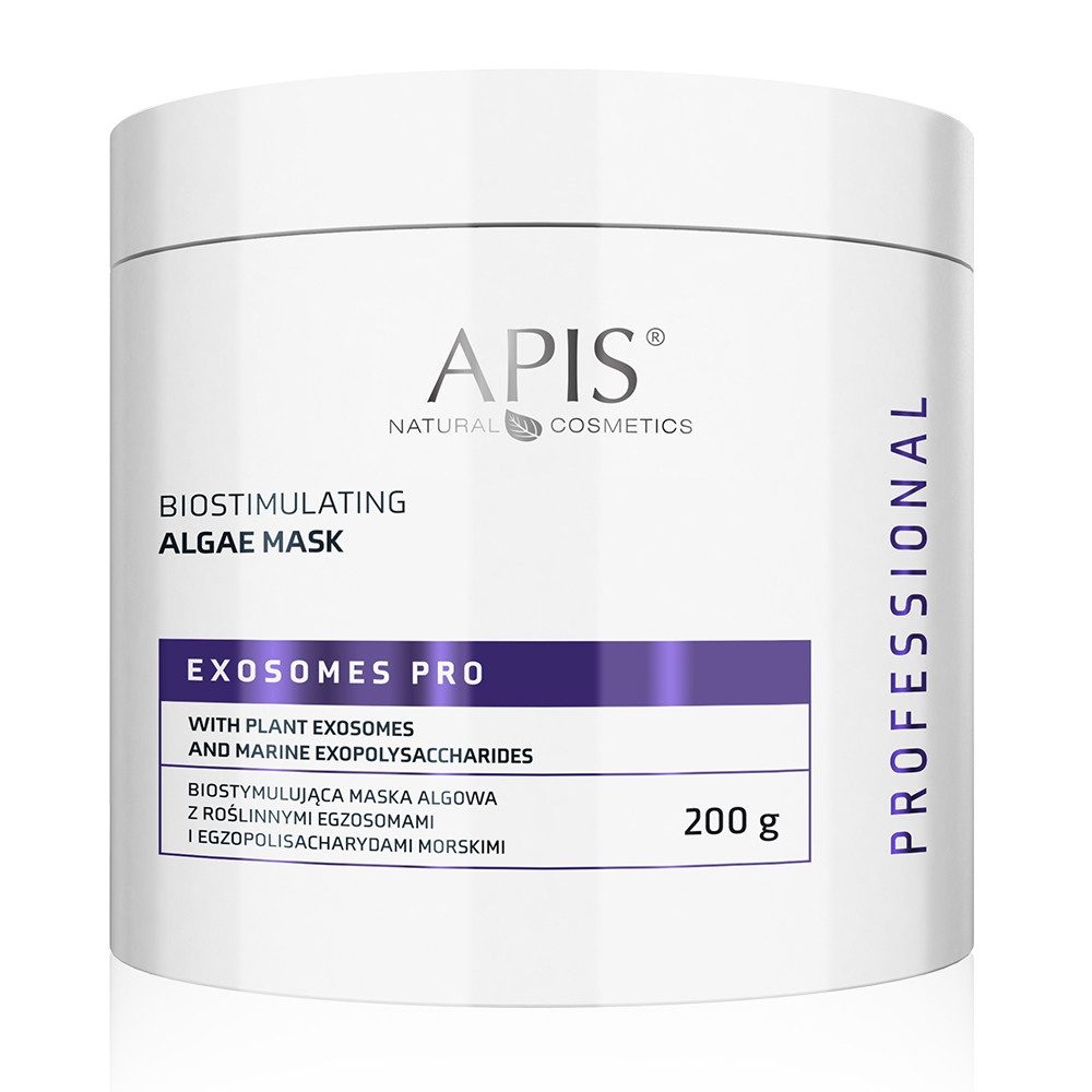 Apis Natural Cosmetics Gesichtsmaske APIS EXOSOMES PRO, Algenmaske mit Pflanzenexosomen, Anti-Aging / 200 g